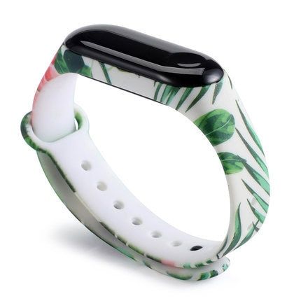 Graffiti style Strap For XiaoMi Mi Band 3 4 5 6 Silicone Wrist Strap For XiaoMi MiBand 6 sports strap for mi band 5 3 4 bracelet