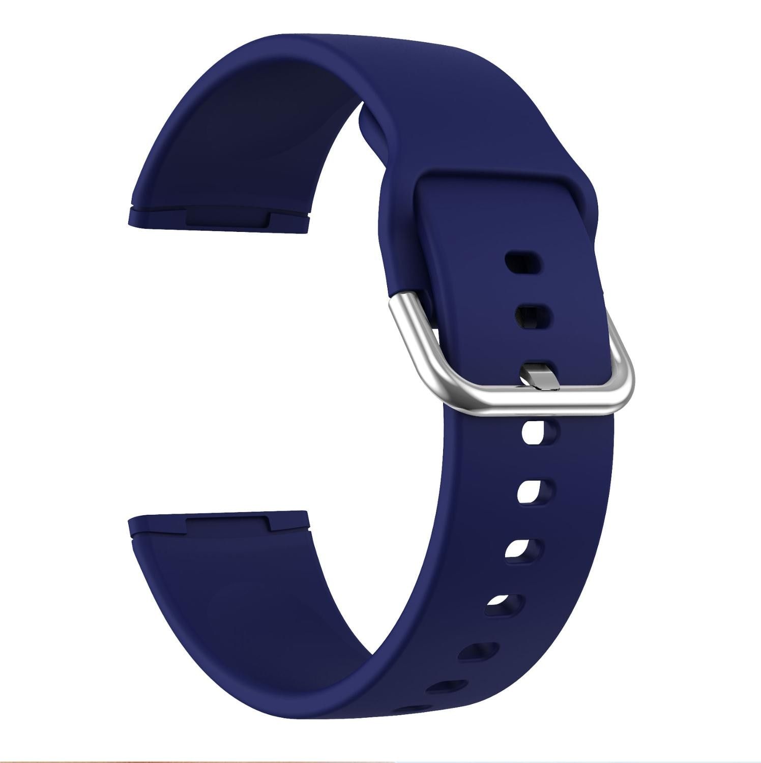 Band Strap For Fitbit Versa 3 Soft Silicone Wrist Waterproof Replacement WatchBand For Fitbit Versa3/ Sense Smart Accessories