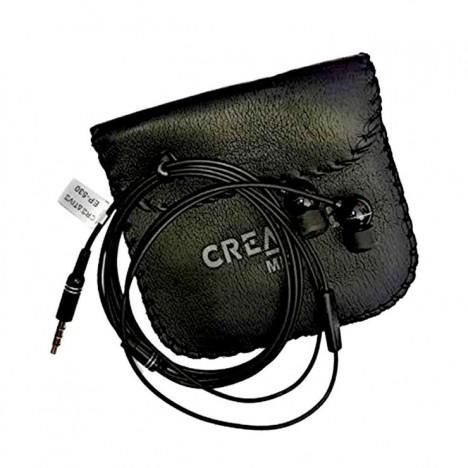 High Bass Audio Earphone with Pouch EP-530 - Black