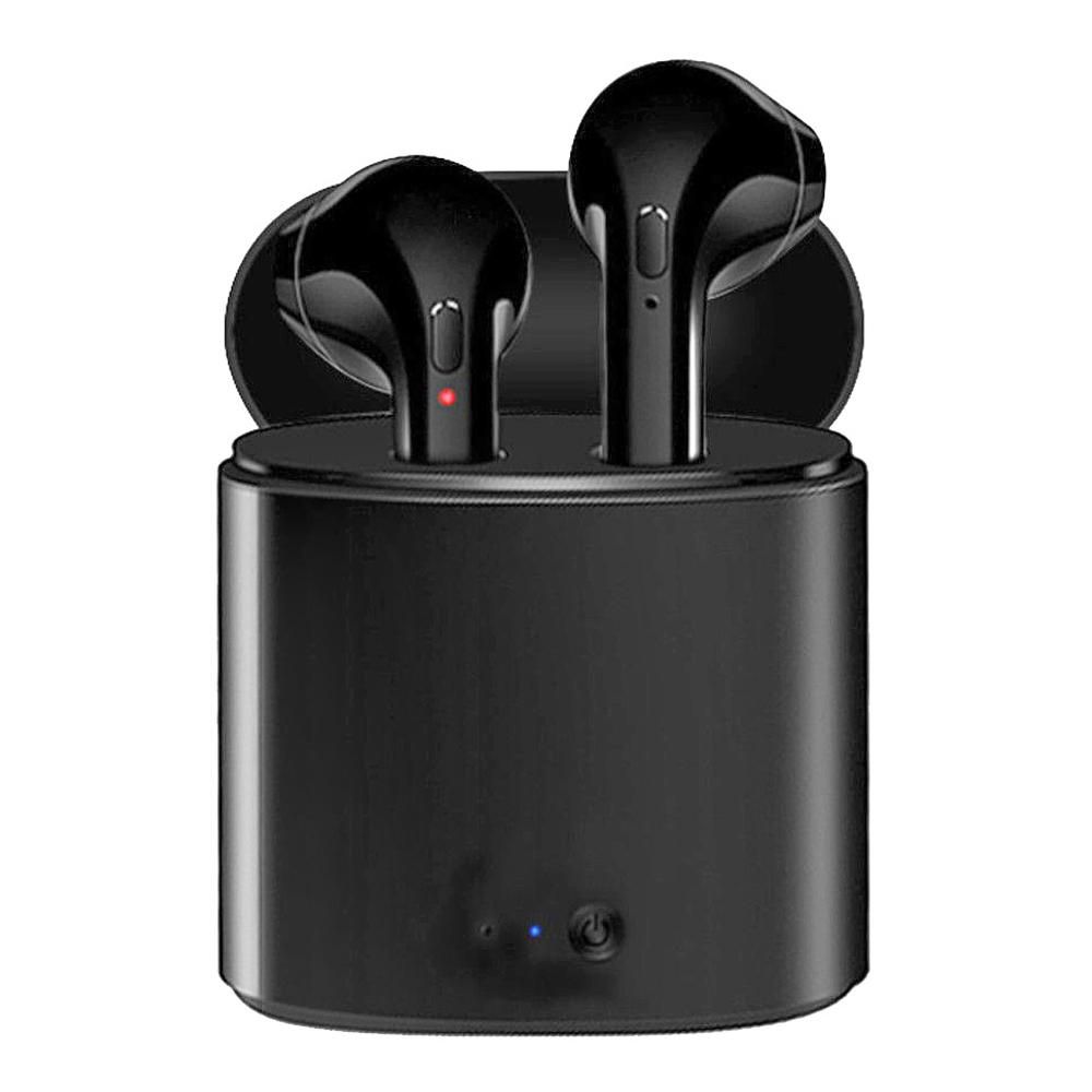 HBQ i7S Double Dual Mini Wireless Earphone with Power Case