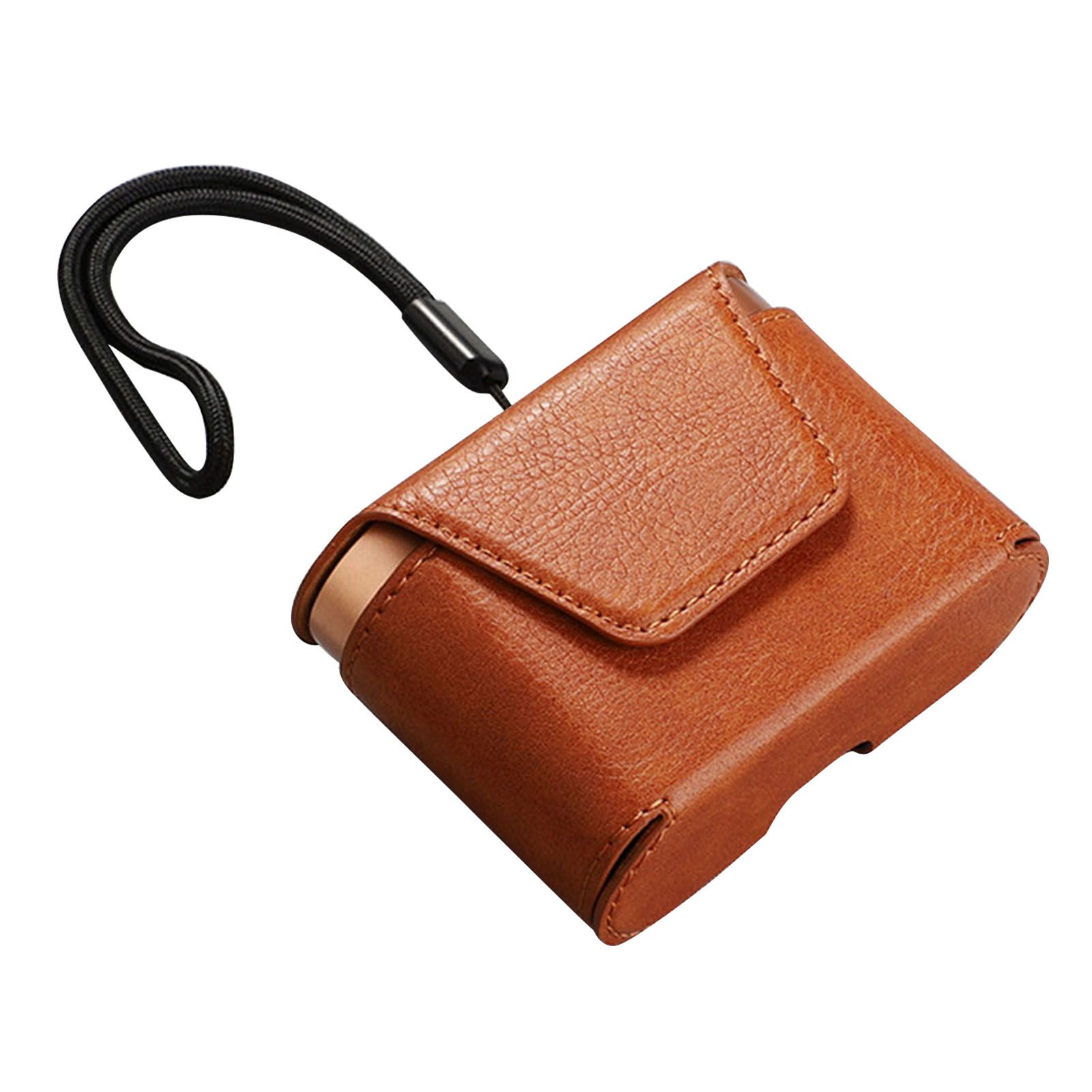 Faux Leather Wireless Earphone Storage Pouch Container Case for Sony WF-1000XM3