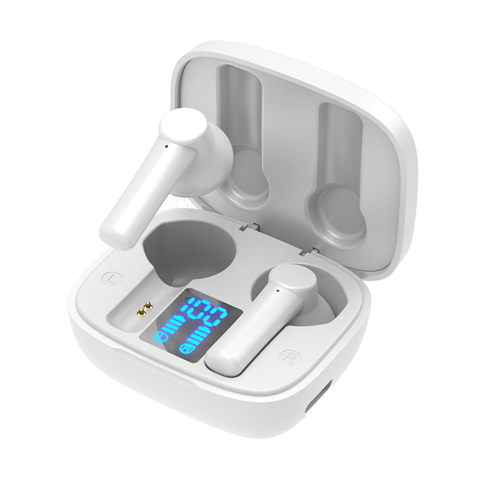 LB-8 Headphones Low Latency Long Standby ABS Clear Sound Wireless Earphones for Work