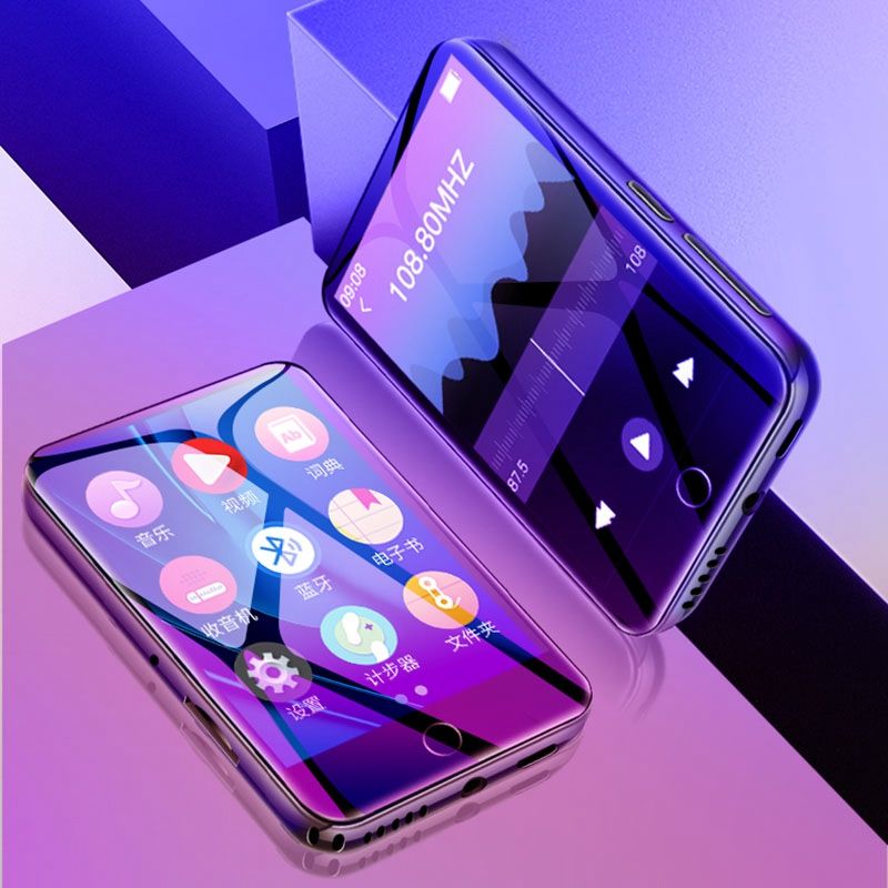 RUIZU M7 Bluetooth 5.0 MP3 Player 2.8 Inch Screen Built-In Speaker 8GB