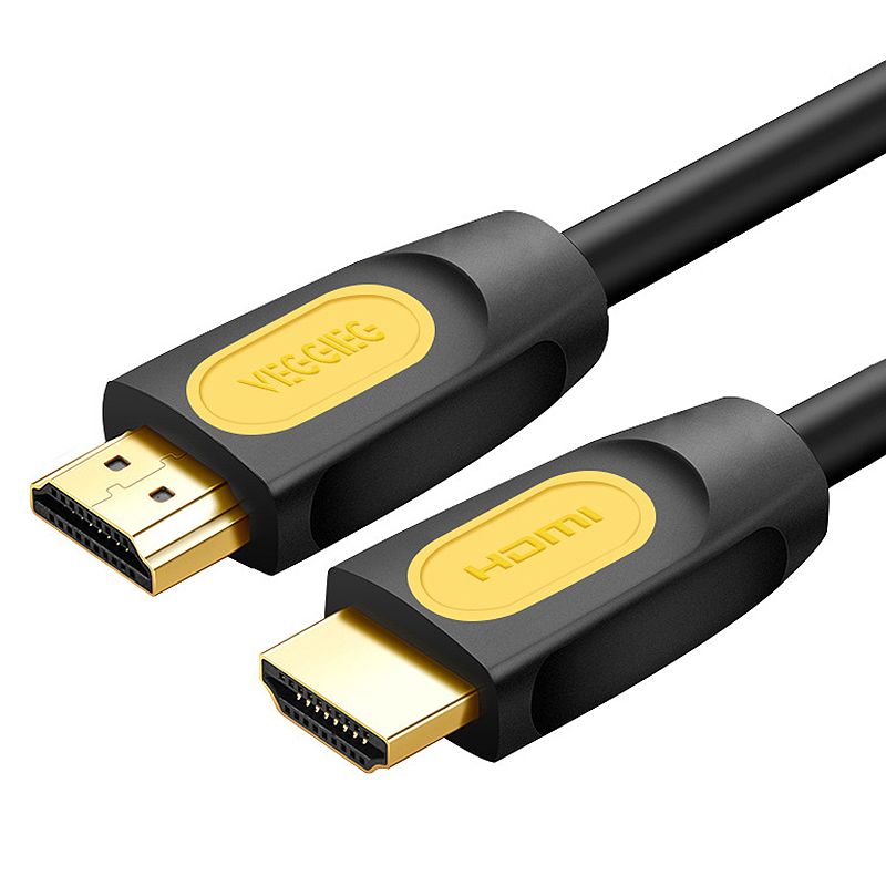 VEGGIEG HDMI 2.0 Cable 4K 3D1080P Gold-Plated HDMI Male to Male Ethernet Cable for HDTV Computer Projector Monitor