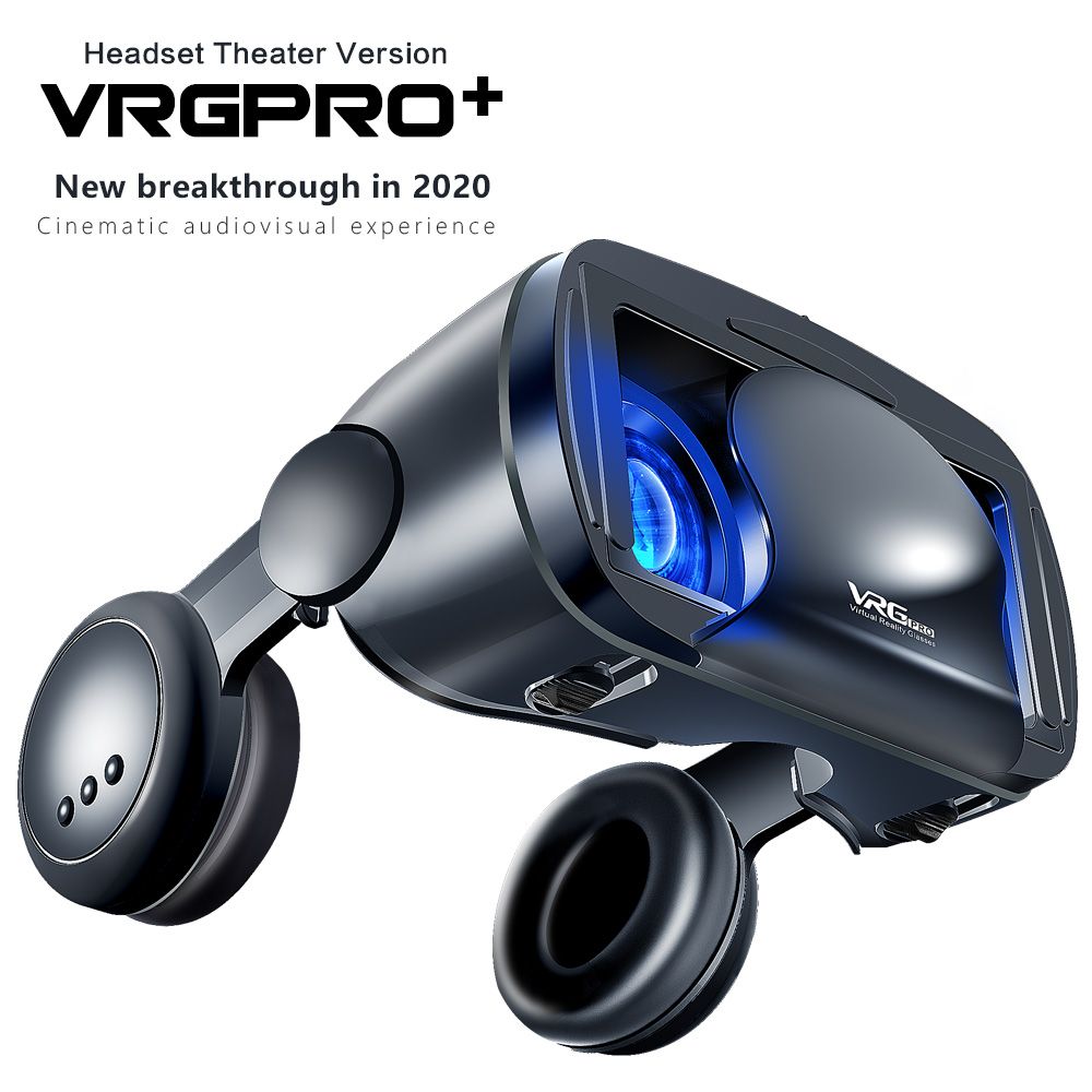 VRG Pro 3D VR Glasses Virtual Reality Full Screen Visual Wide-Angle VR Glasses