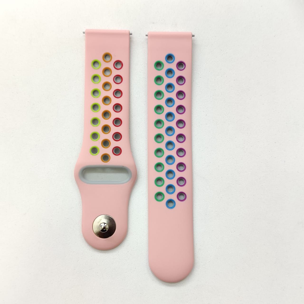 Rinbow Silicon Strap For 22mm Smart Watch