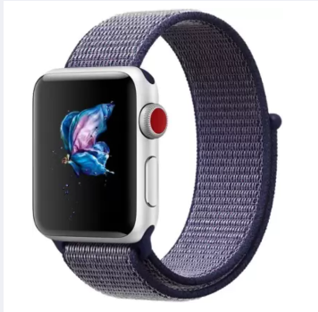 42mm/44mm Sport Woven Nylon Loop strap for Wrist Braeclet Adjust Nylon febric strap for SmartWatch - Watch Strap