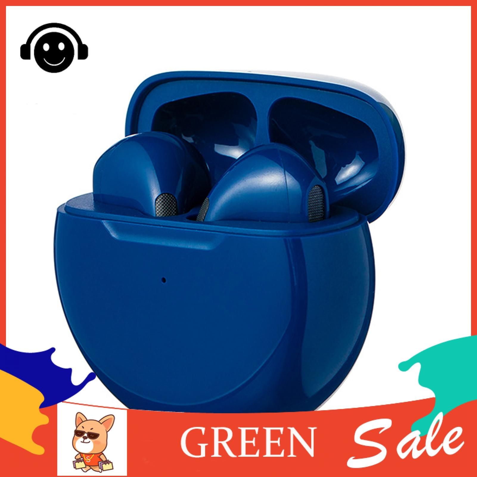 Green forest Bluetooth-compatible Earbud Anti-interference Stereo Sound Wireless Earbud