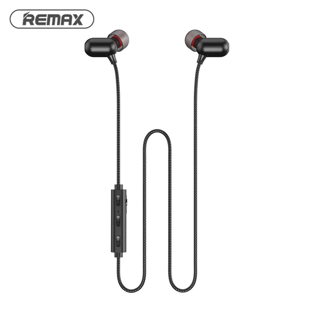 REMAX RB-S11 Wireless Headphones, Bluetooth 5.0, Hi-Fi Sound, Magnetic Design, 200 Hours Standby Time, Waterproof Sports Metal Headset