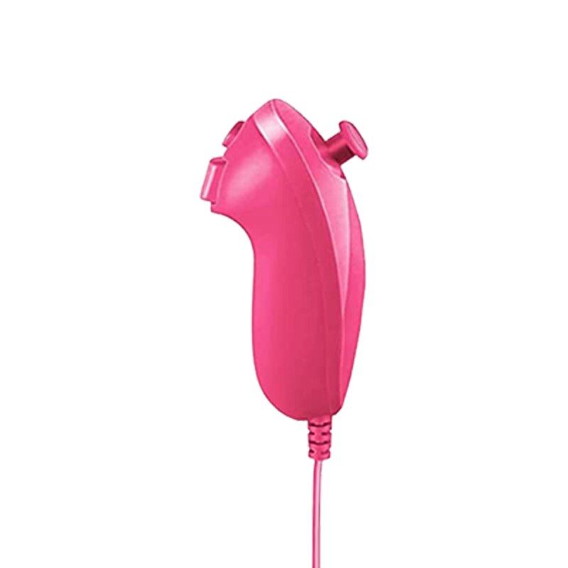 2 in 1 For Nintendo Wii Nunchuk Built-in Motion Plus Wireless Remote Controller Joystick Gamepad with Motion Sensor Silicon Case