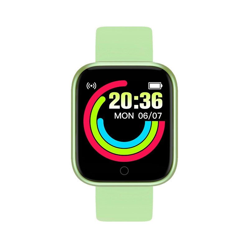 High Quality New Y68 Smartwatch 1.44 inch Screen Women Men Bluetooth Fitness Smart Watch Pedometer DIY Wallpaper Fitpro Version