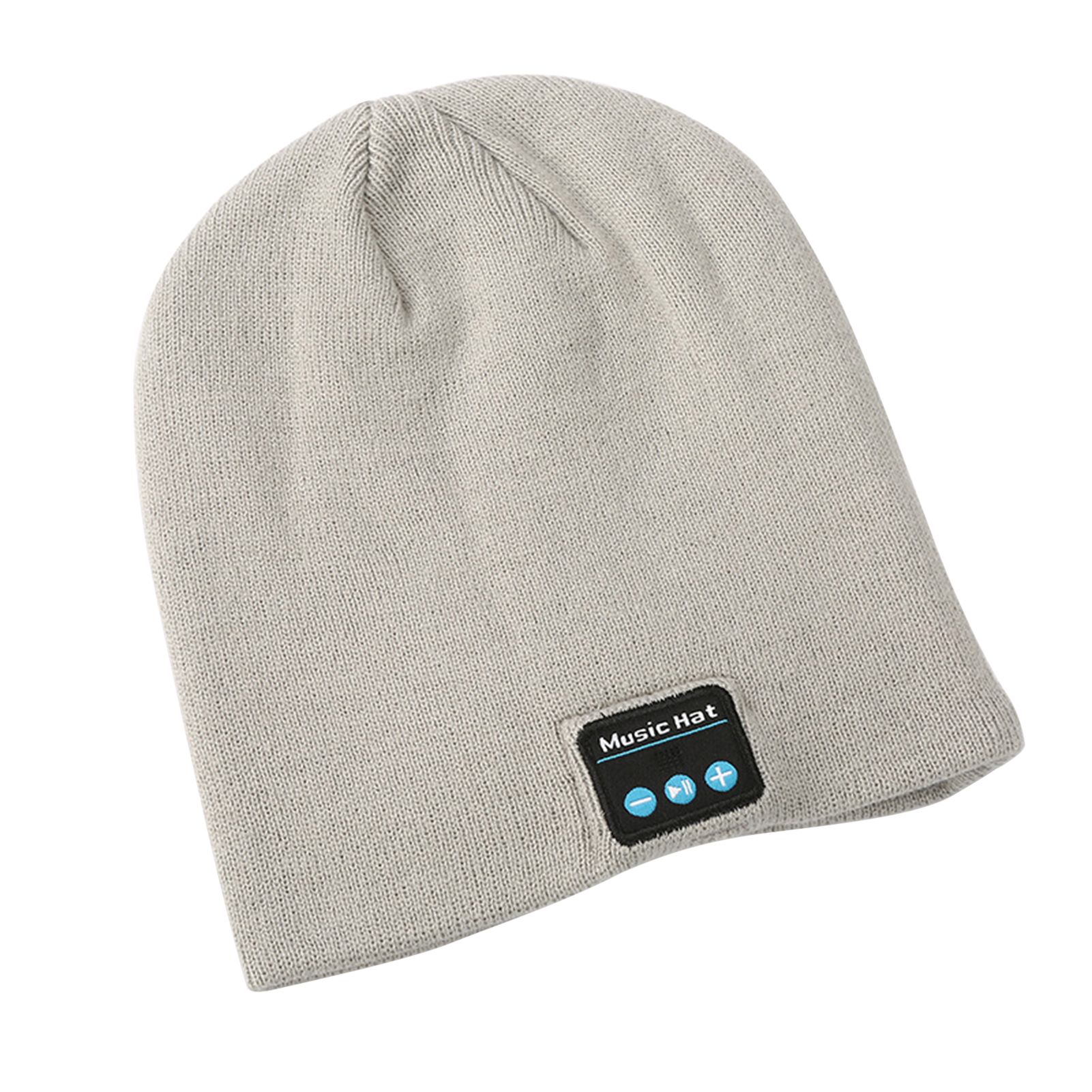 Knit Bluetooth-compatible Beanie Non-shedding Uni Bluetooth-compatible Beanie Hat