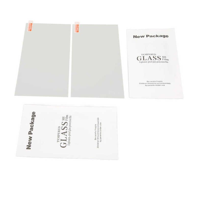 Sala Meng 2Pcs Game Console Screen Protector Transparent Tempered Glass Film for Switch OLED Host