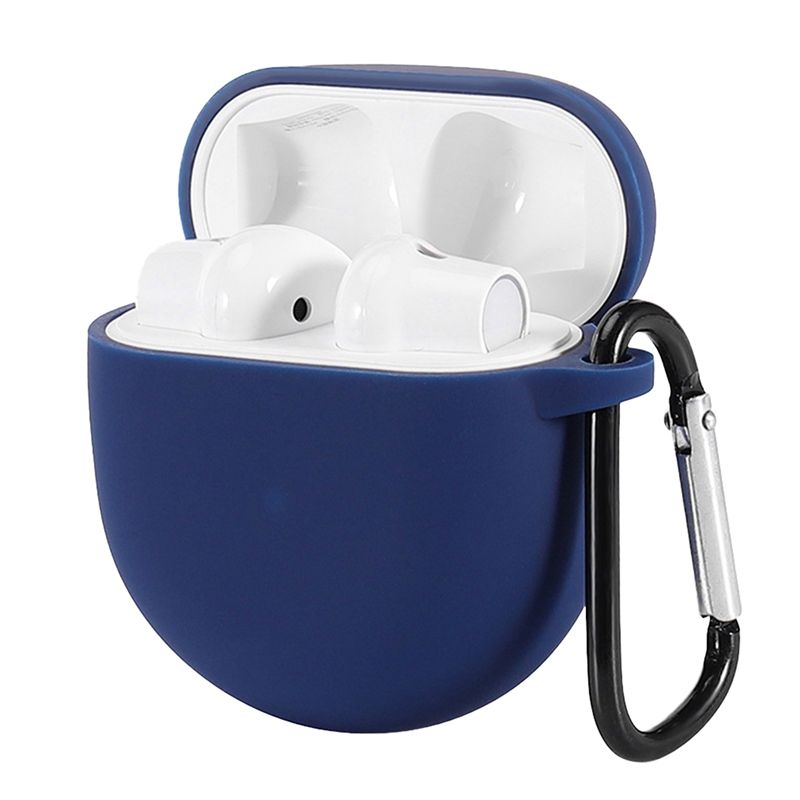 for Oneplus Buds Earbuds Fashion Soft Cover Colorful Portable Dustproof and Waterproof Protective Case(Blue)