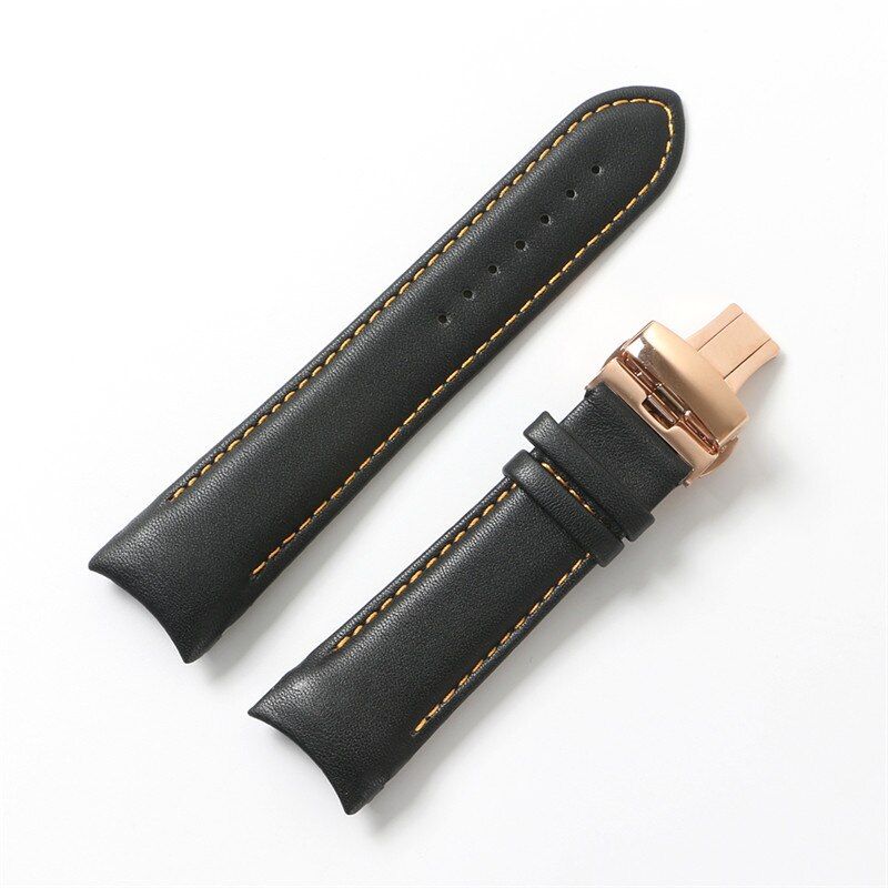 Men's Watch Bands For Tissot Watchband T035 1853  Leather Watch Strap T035627A T035417a Brand Watchbands 22mm 23mm 24mm
