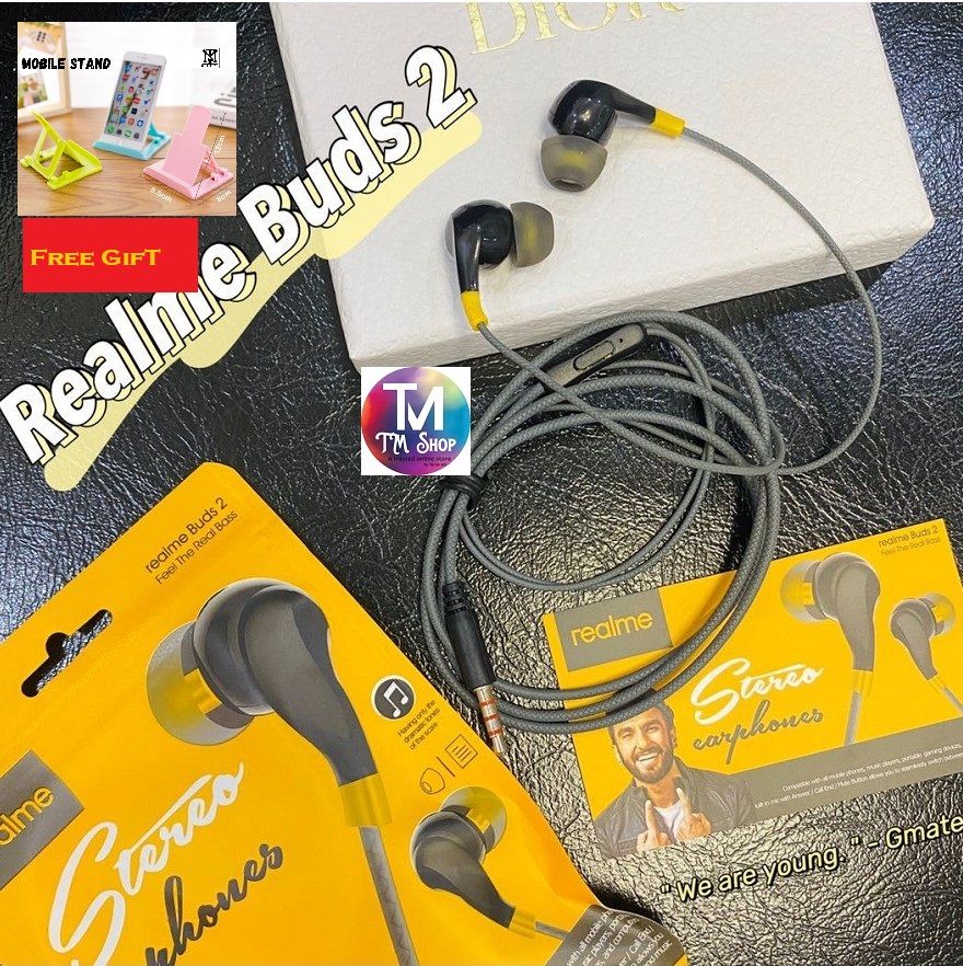 Realme Buds 2 Subwoofer Stereo Wired Earphones