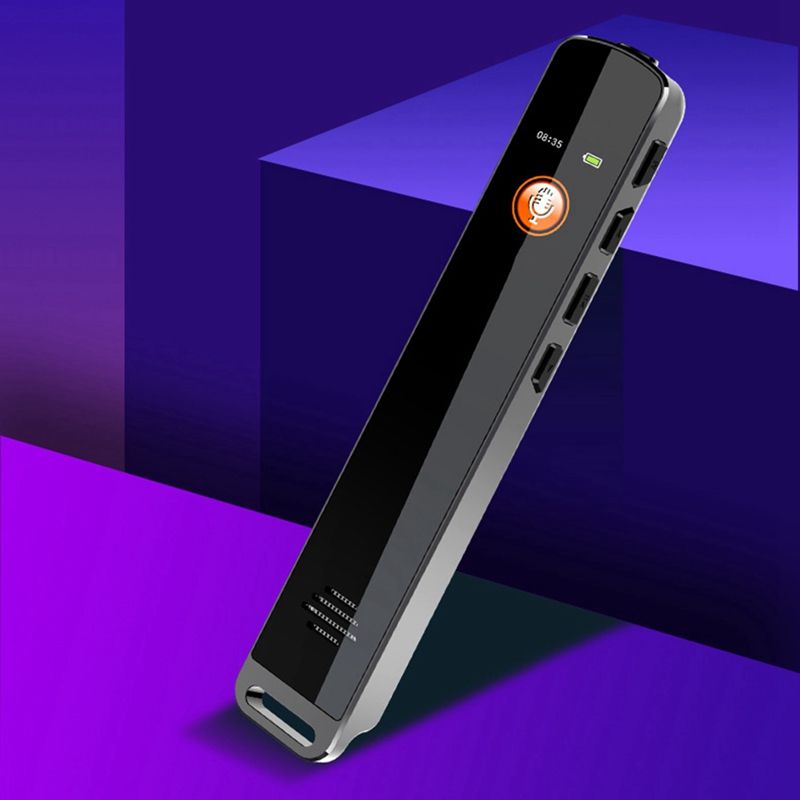 JNN Digital Recorder, 8GB USB Recorder with MP3 Music Player, Microphone Audio Professional Recording, Noise Reduction