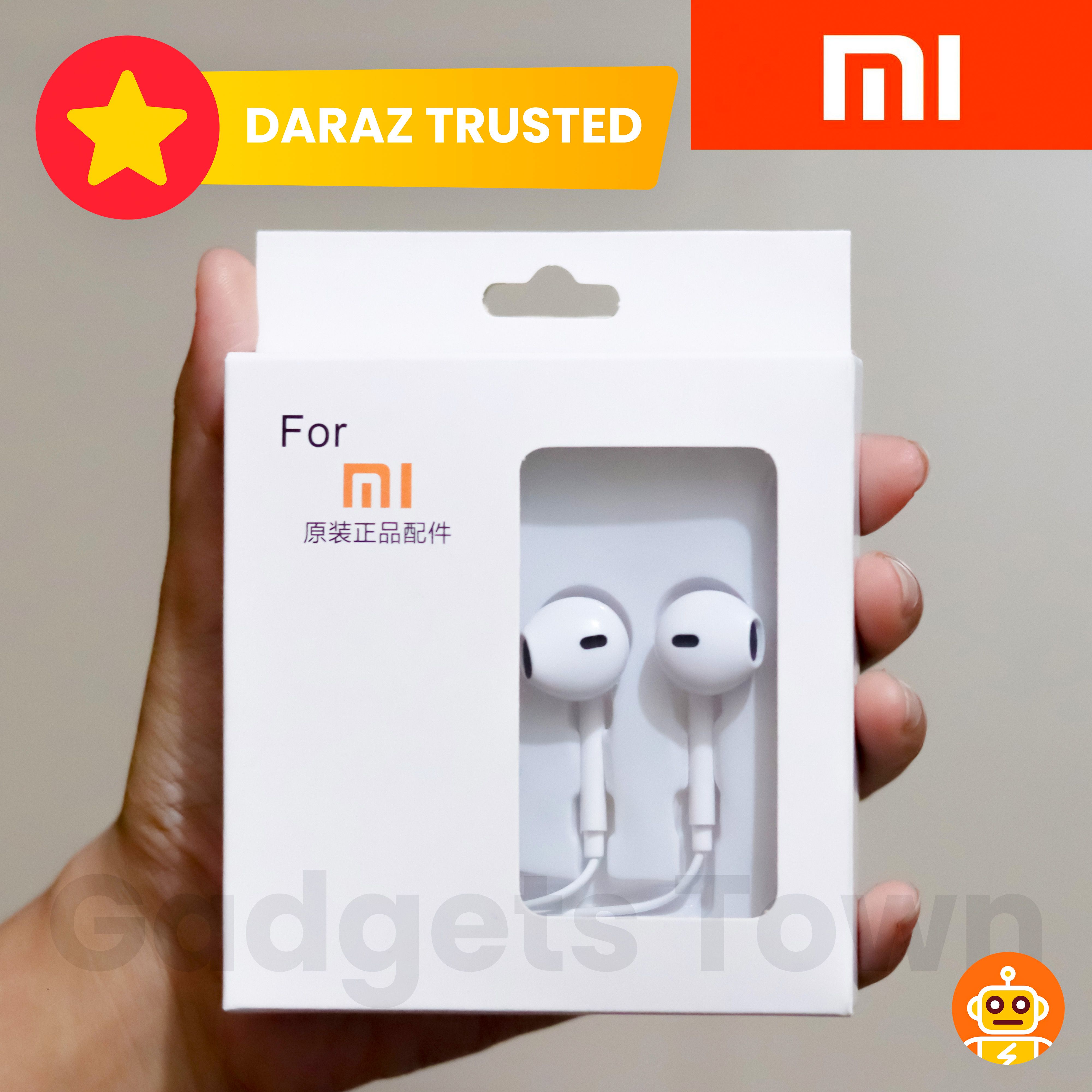 Mi In Ear Earphone Best Bass Sound Quality For All Android - White Color | MI In Ear Earphone Good Bass Sound Quality For All Android - White Color | Ultra deep bass MI Earphone Basic (with Mic) | For Vivo/Oppo/MI