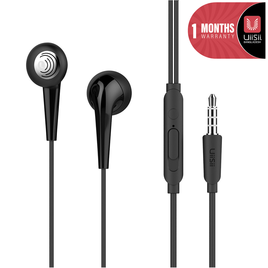 UiiSii U6 3.5mm Heavy Bass Earphone