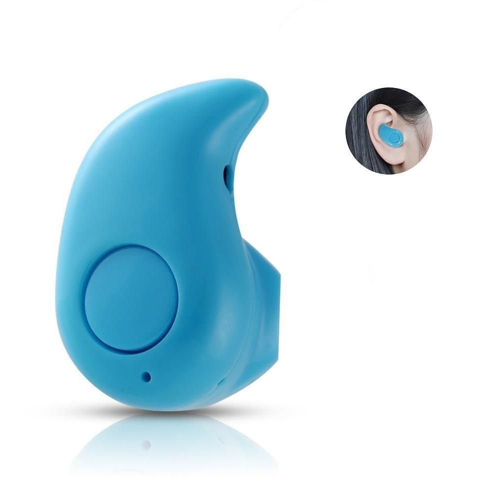 S530 Mini Wireless Bluetooth Headset - Blue - Bluetooth Headphone