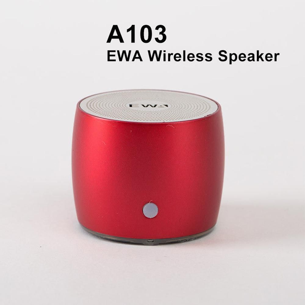 EWA A103 Bluetooth Speaker Metal Hand-free Outdoor Sport Portable Wireless Speaker 3D Stereo Bass Music Players.