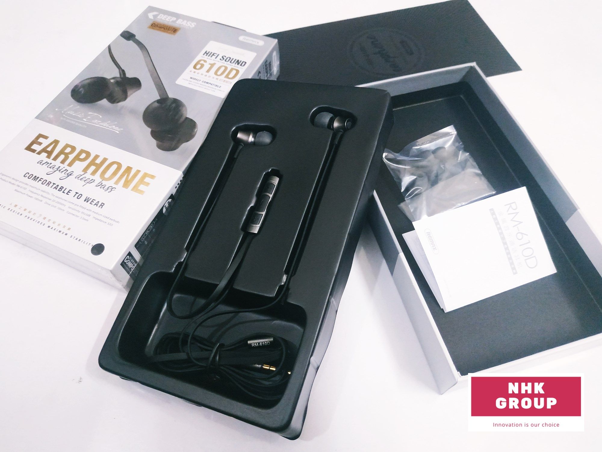 Remax 610D HiFi Sound (10D) Earphone