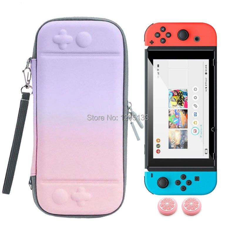 Portable Compression Hard Pack for Nintend Switch Travel Protective Waterproof EVA Storage Case for NS Switch Game Console