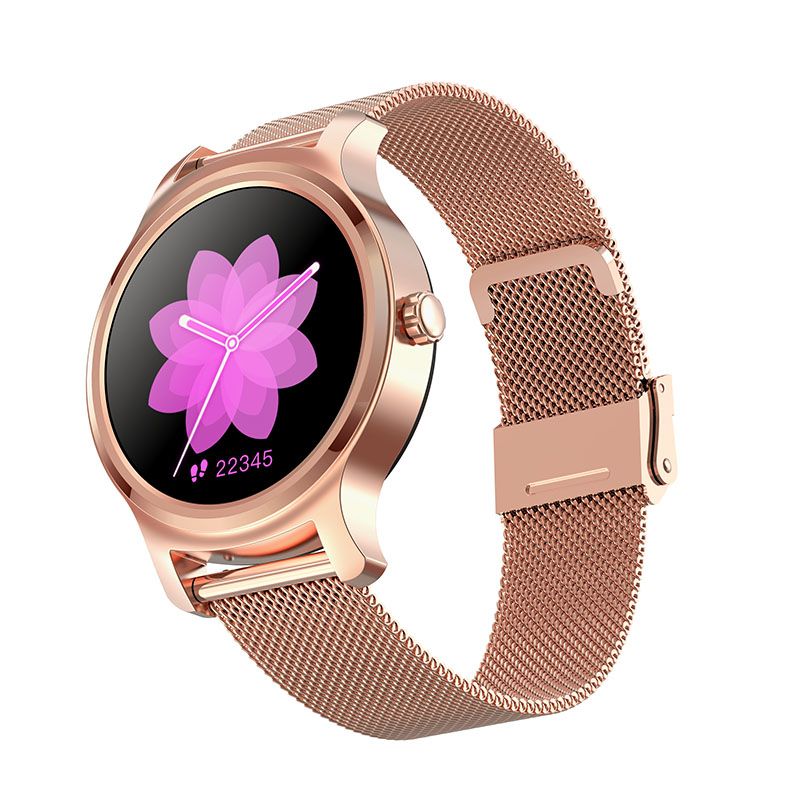 R2 Smart Watch Men Bluetooth Smart Bracelet Heart Rate Monitor Call Message Reminder Fitness Tracker Smart Watch Women Watch Rose Gold