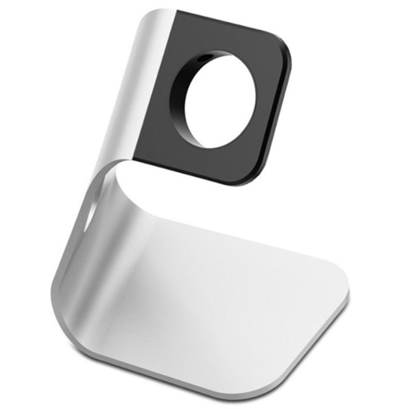 Metal Aluminum Charger Stand Holder for Apple Watch Charging Smart Watch Bracket Smartwatch Desktop Charger Dock Station