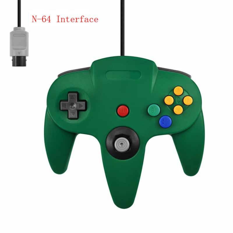 Wired N64 Gamepad Joypad Wired Gaming Joystick Game Pad For Gamecube For Ninten N64 Gamepads Game Controller Joystick