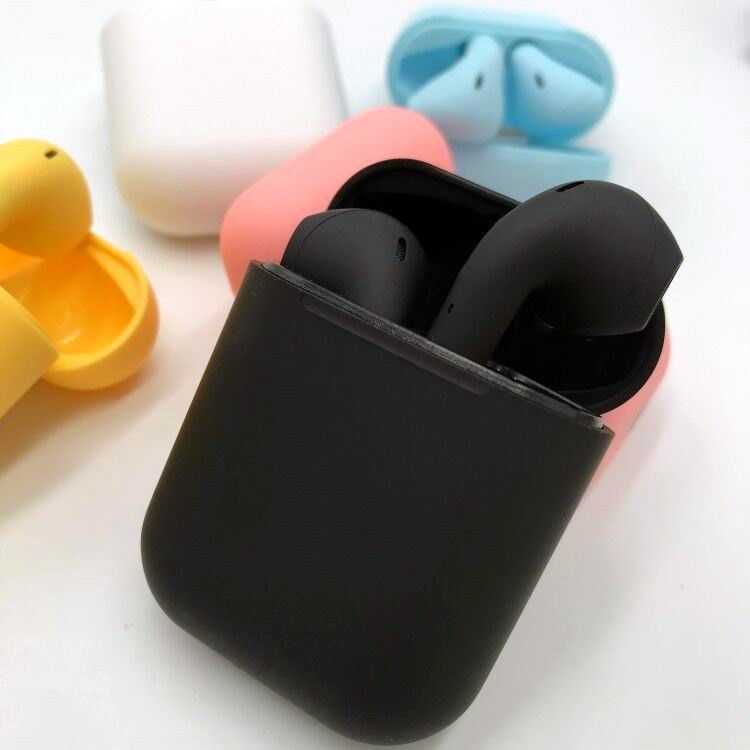 I12 TWS Bluetooth 5.0 Earbuds/ Buds Air Earphone With Touch Control & Wireless, Charging Headset