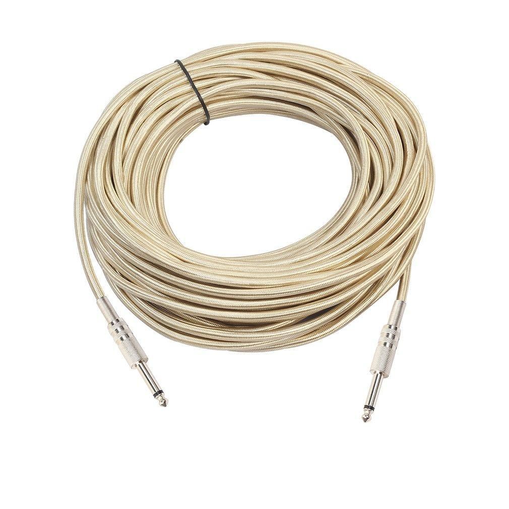 3ft 6ft 10ft 15ft 20ft 25ft Rca To 1/4 Jack Mono Sockets Audio Patch Cable