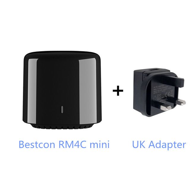 Yfashion 2020 Broadlink RM4 ni Bestcon RM4C Universal ni 3G 4G Wifi Infrared Remote Control Compatible with Alexa oogle istant for A / C