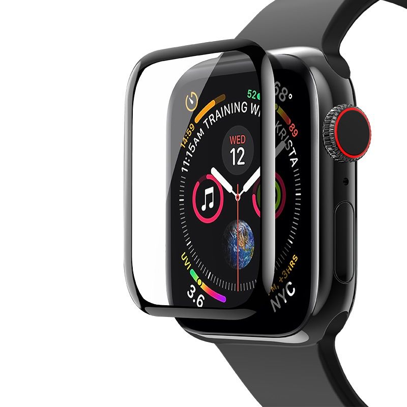 3D Full Glass Screen Protector For Apple Watch 3/4/5/6 -44mm