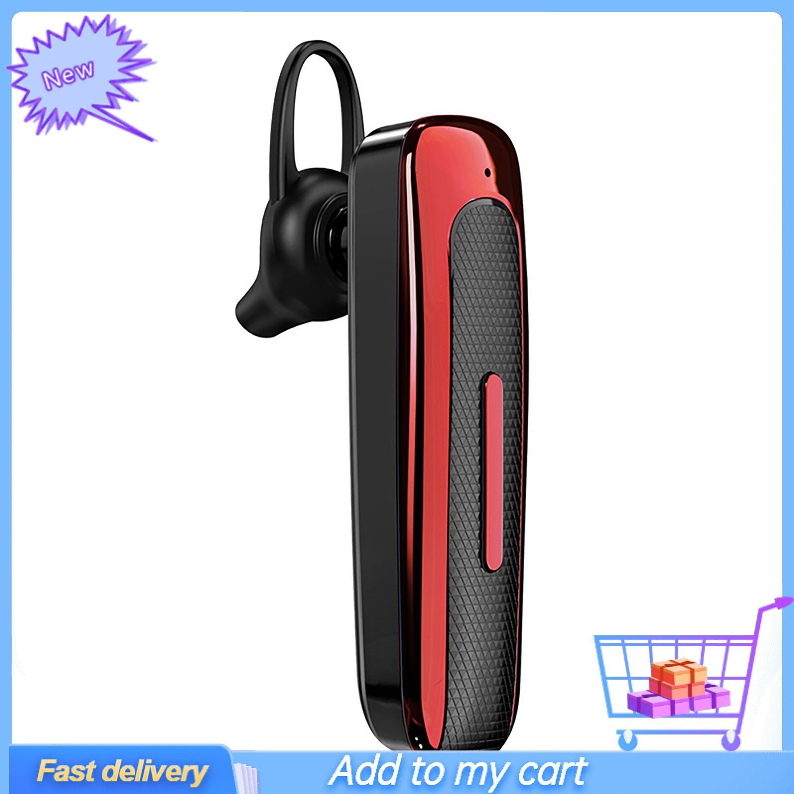 GreenForest E1 Wireless Earphone Noise-reduction Sensitive Waterproof Bluetooth-compatible5.0 In-ear HiFi Earbud for Running