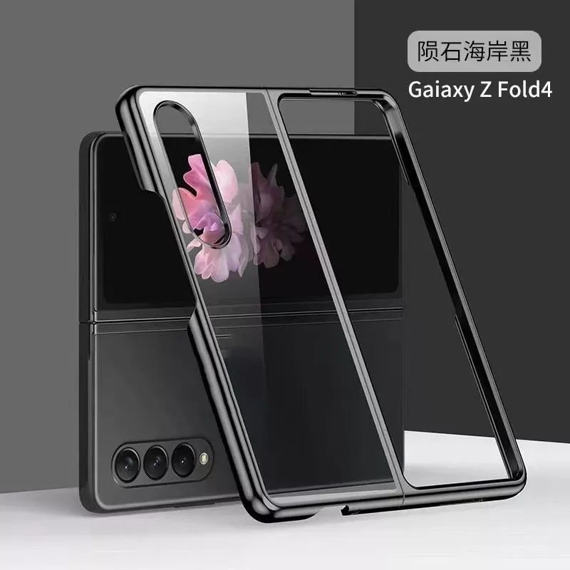 Transparent Bumper Case For Samsung Galaxy Z Fold 2 5G