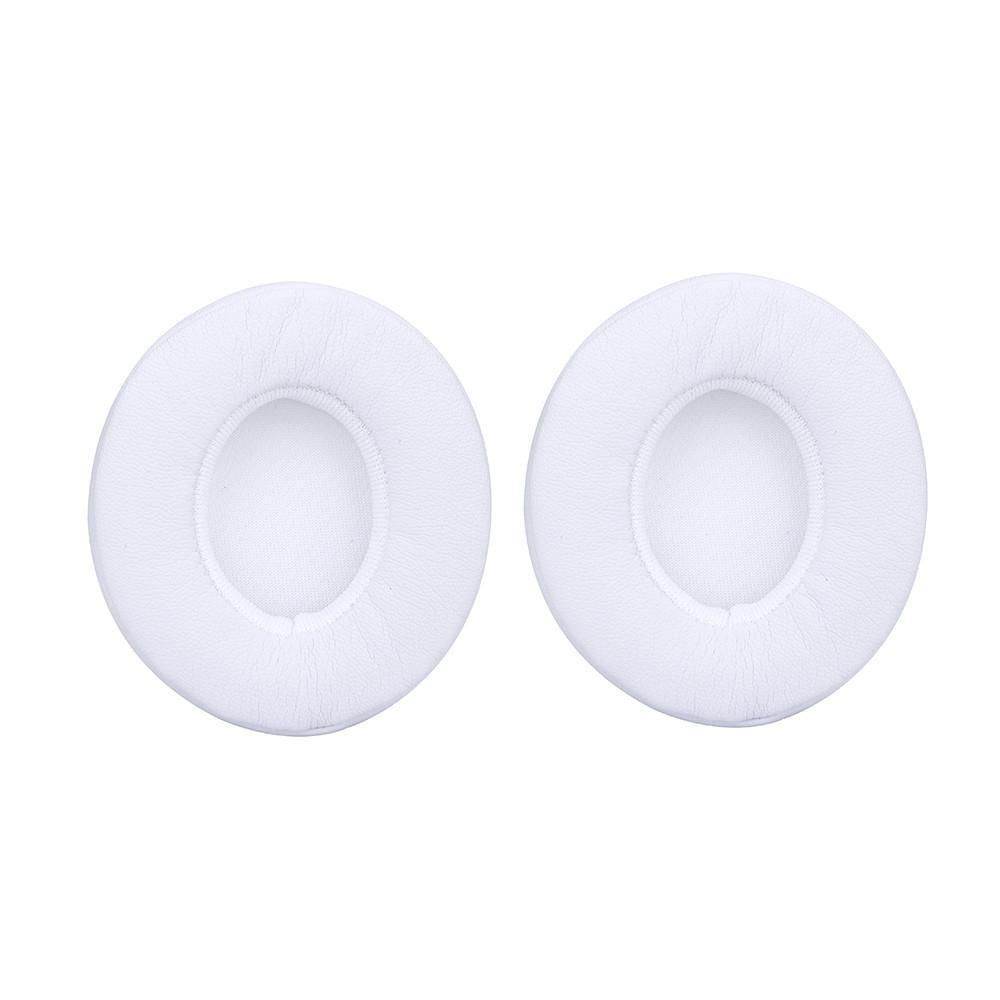 1 Pair Replace Ear Pads Cushions Leather for Beats By Dre Solo3 Solo 3.0 WH - intl