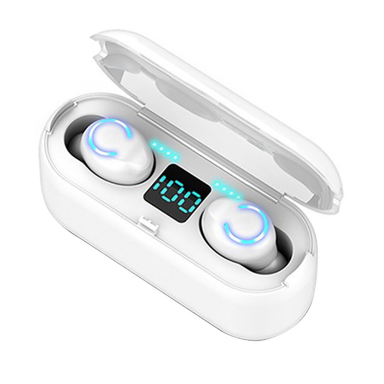 F9-8 Mini Portable Wireless Bluetooth-compatible 5.0 HiFi In-ear Sport Phone Earphones