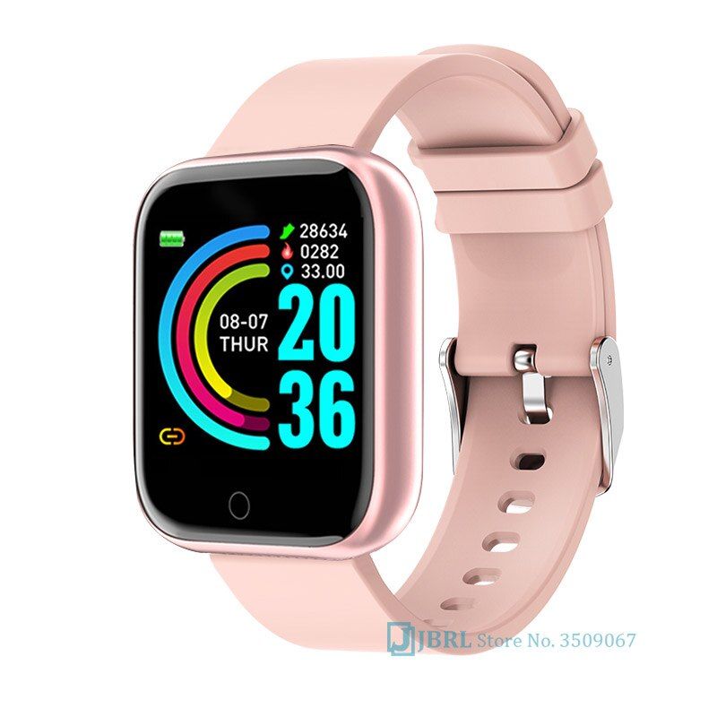 Fashion Smart Watch Activity Fitness Pedometer Health Heart Rate Sleep Tracker Waterproof Sport Watch for Men Women Smartwatch