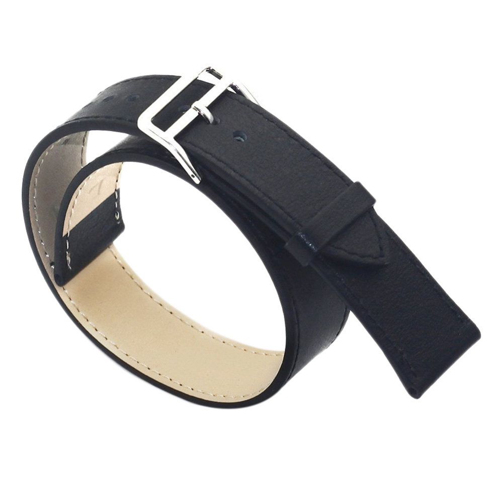 Double Circle Leather Wrist Band Strap For Fitbit Blaze Tracker Smart Watch