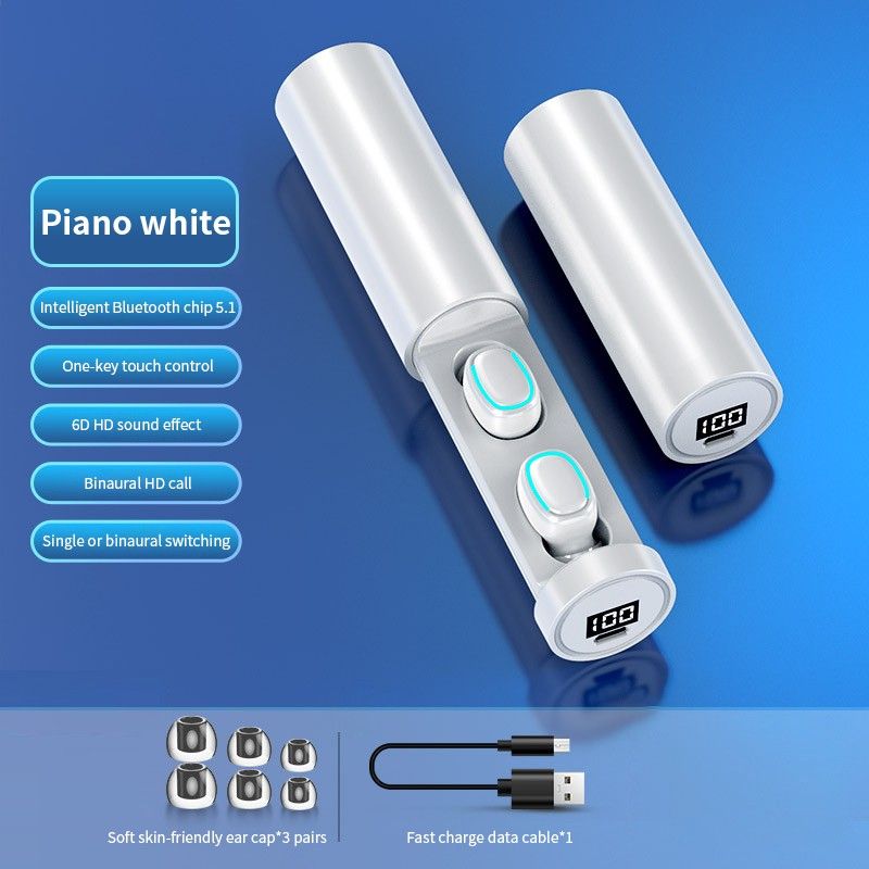 C1 TWS Bluetooth 5.0 Stereo HiFi Music Wireless Headset 9D Stereo Sports Waterproof Earbuds Gaming Earphones with mic