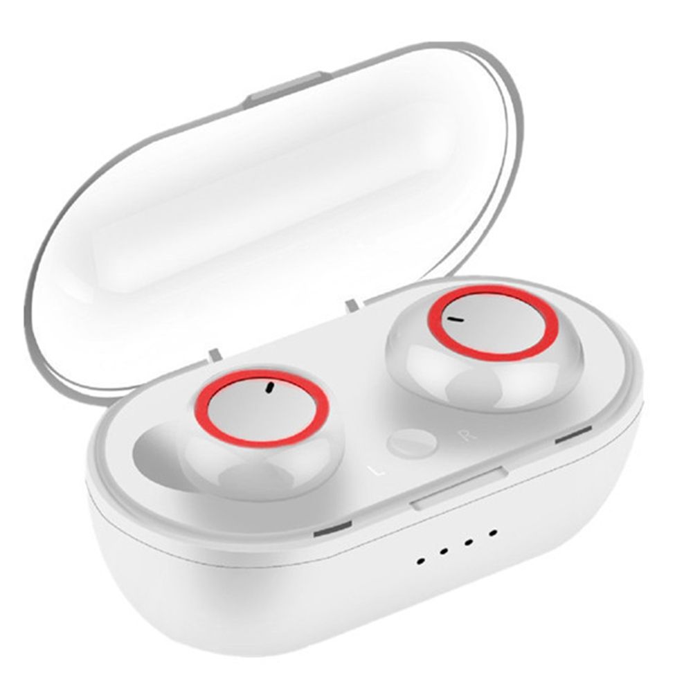 Wireless Bluetooth 5.0 Touch Control Earphone Earbuds with Mic Charging Box