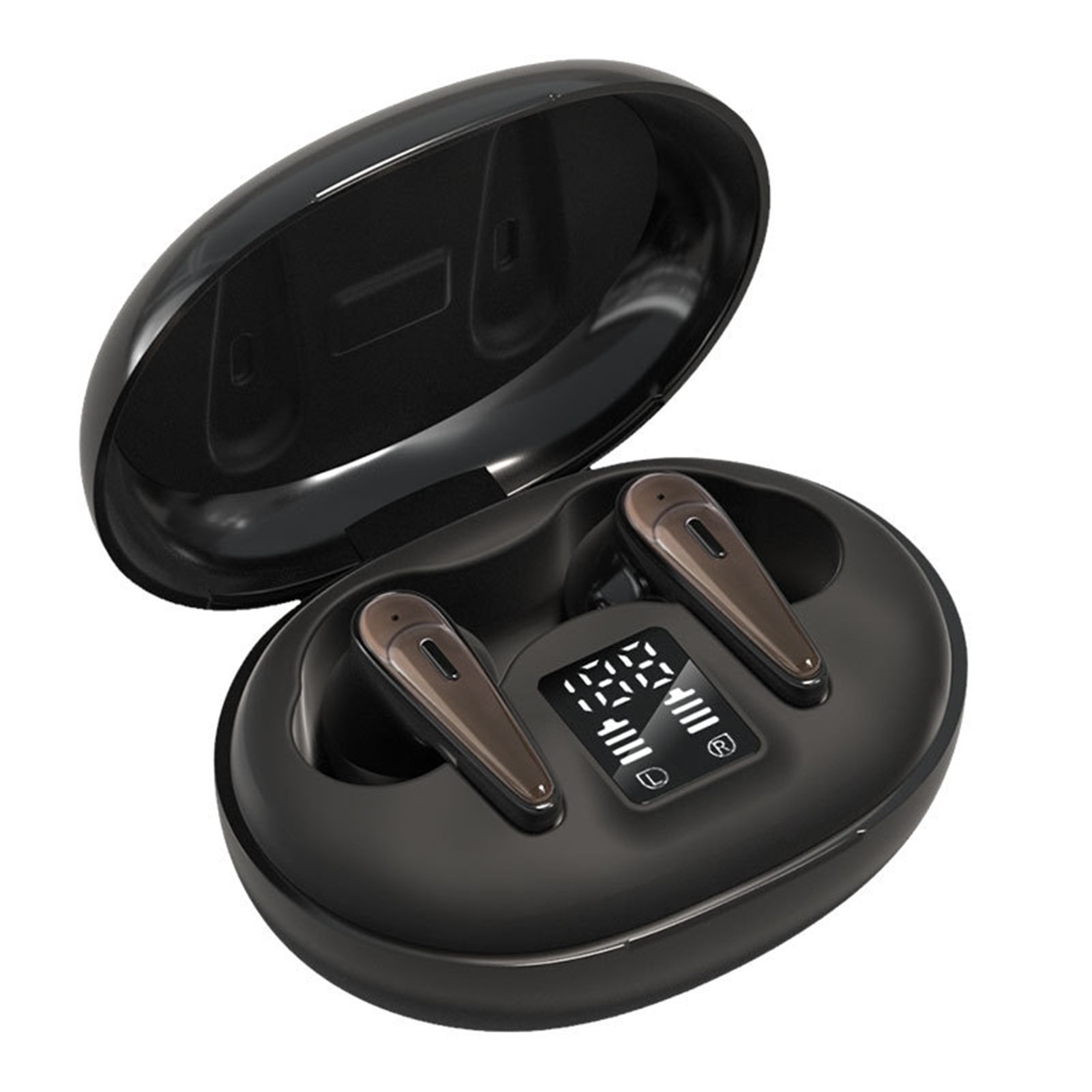 A5 Bluetooth 5.0 In-ear Stereo Sports Waterproof TWS Earbuds Earphones with Mic