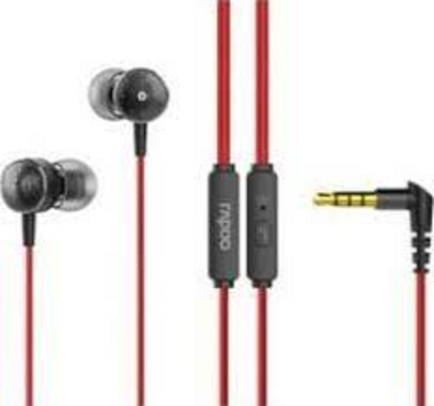 Rapoo EP28 Wired In-Ear Headphone Black - Headphone
