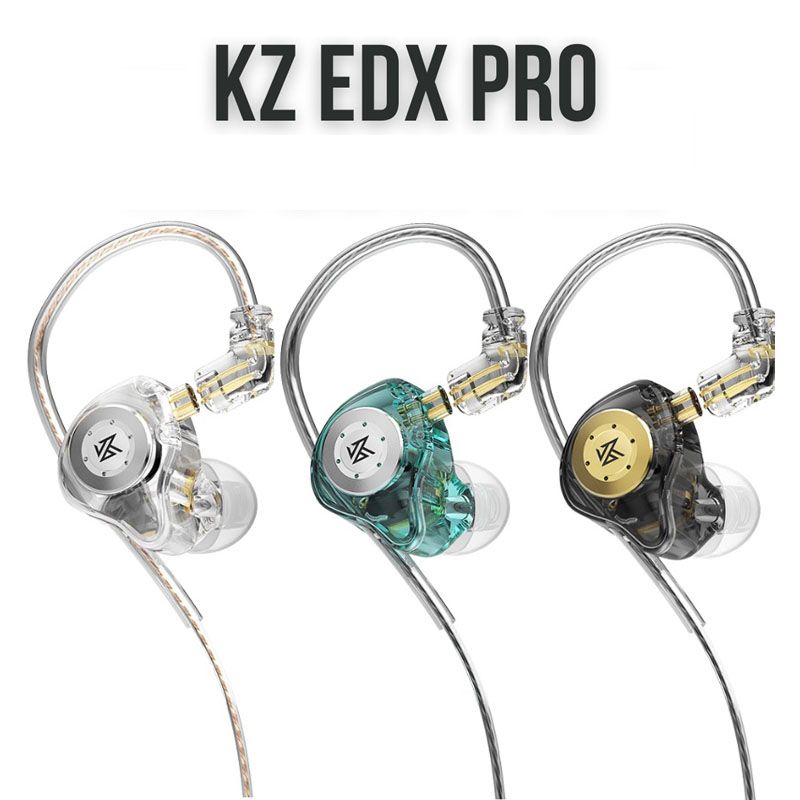 KZ EDX PRO 10mm Dual Magnetic Circuit Dynamic Drive Earphone HIFI Bass Earbud Sport