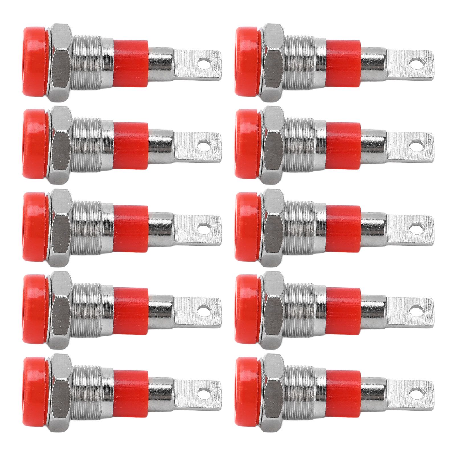 10PCS Female Panel Mount Socket Connector Plug For Industrial Equipment
