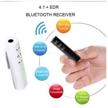 XT-2 Bluetooth Receiver Car Bluetooth AUX 3.5mm Music Bluetooth Audio Receiver Handsfree Call Car Transmitter Auto Adapter