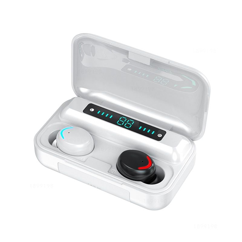 Bluetooth Wireless Headphones with Mic Sports Waterproof TWS Bluetooth Earphones Touch Control Wireless Headsets Earbuds Phone