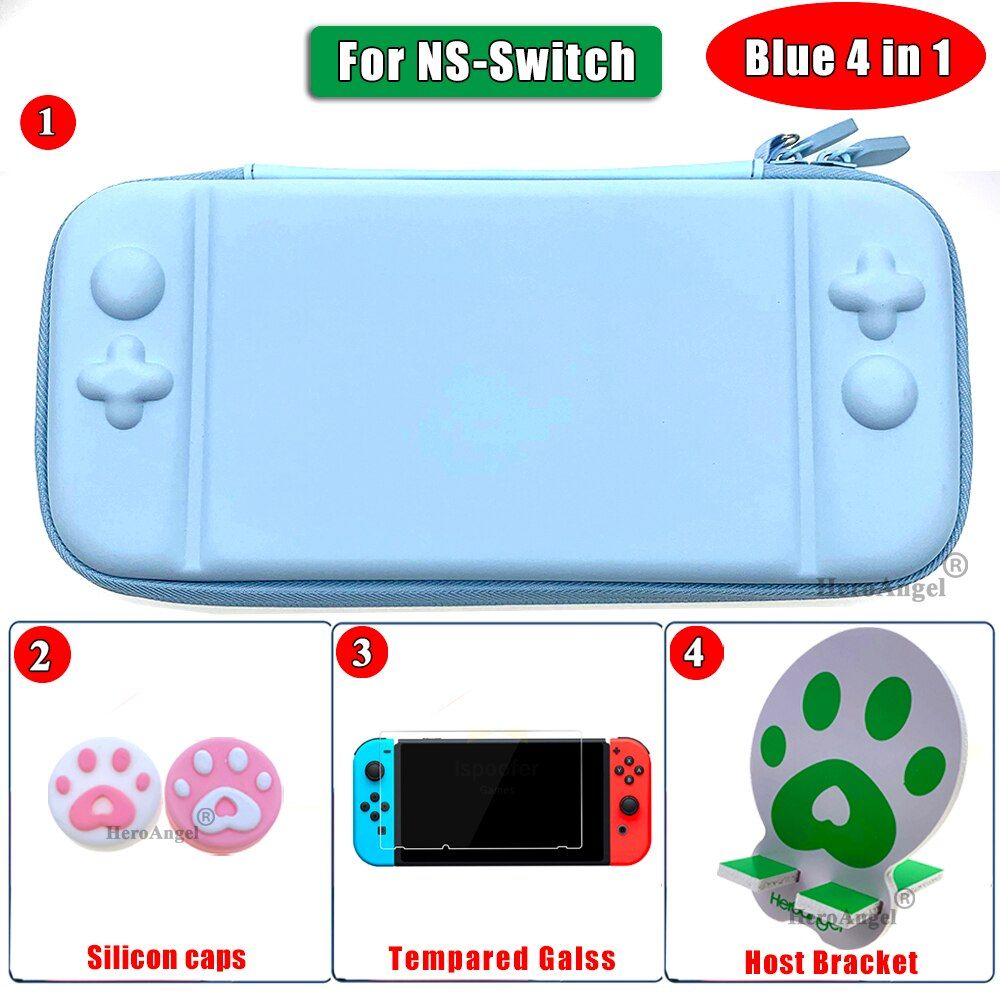 Gradient Color Storage Bag for Nitendo Switch Case for Nintend Switch NS Console Accessories Travel Carrying Case Portable Pouch