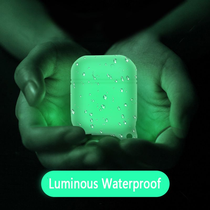 Luminous Silicone Case for Air Pods Headphone Protection Cover for For Airpods